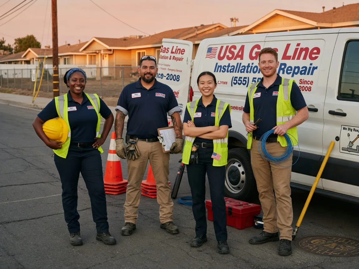 Gas Line Installation company in Wisconsin